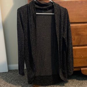 gray cardigan. size: medium